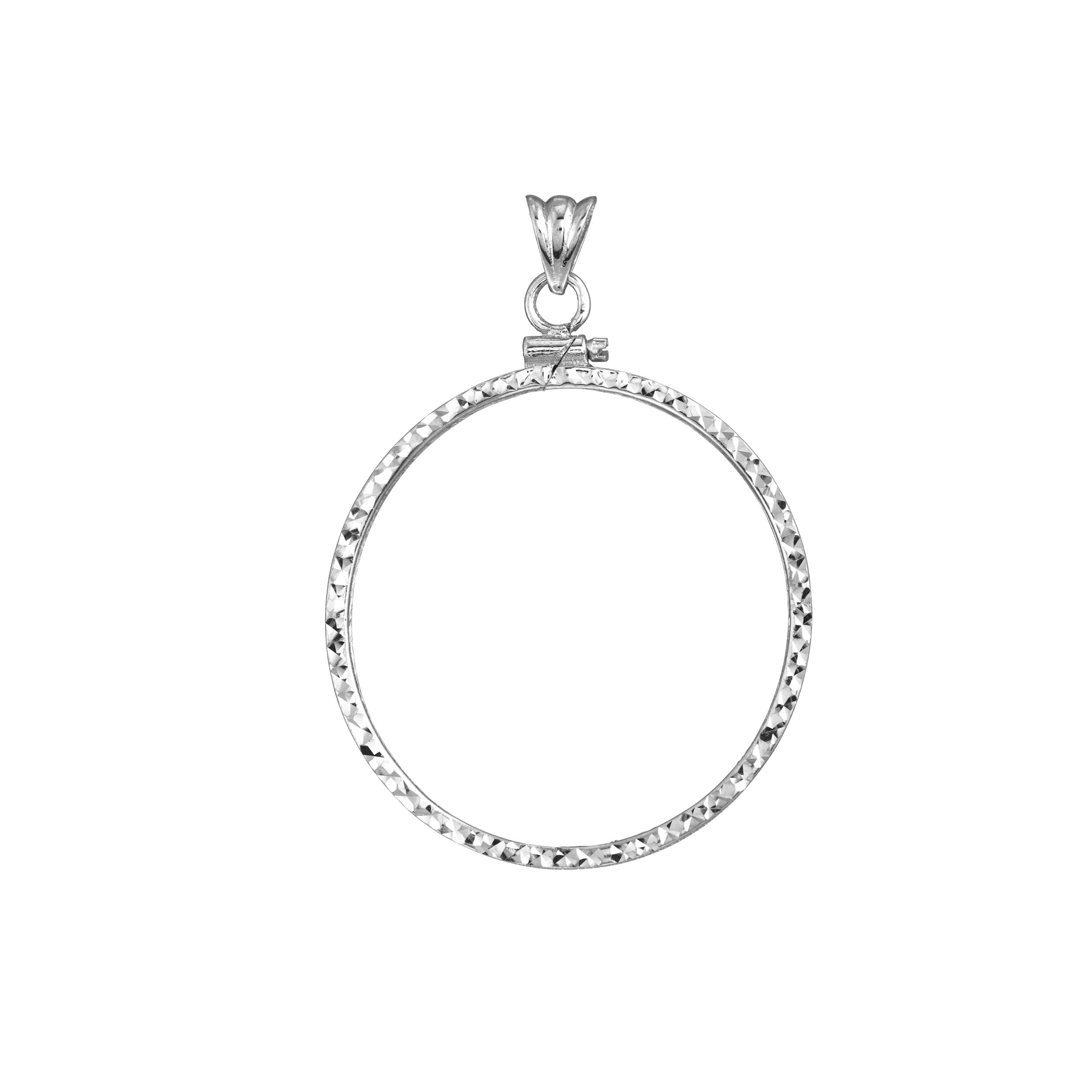 Canadian Maple Leaf Oz D/C Silver Coin Bezel